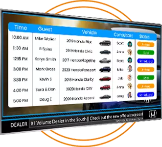 Sales Appointments Icon For Car Dealers